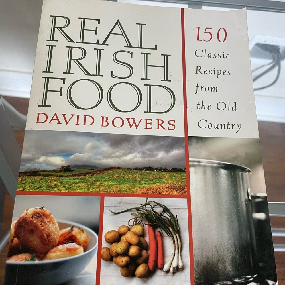 Real Irish Food Cookbook by - White and Red